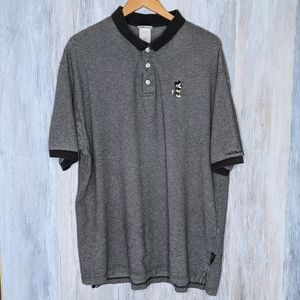 Disney Men's Classic Chevron Mickey Mouse Polo XXL